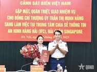First female officer of Vietnam Coast Guard assigned to IFC